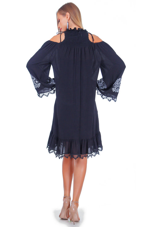 Rochie vascoza cu broderie ID-21